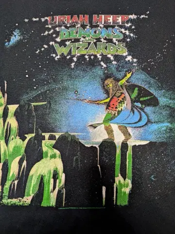 Uriah Heep Demons and Wizards 밴드T XL