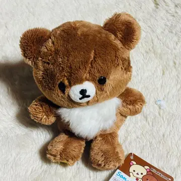 미사용품 산엑스 리락쿠마 차이로이코구마 포테토 봉제 인형