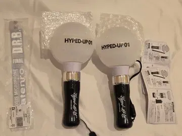 Hypnosis Mic 응원봉 2개 러버 밴드 세트 묶음 판매