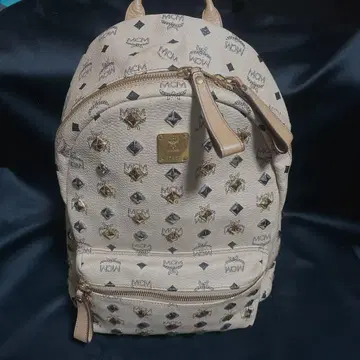 MCM 백팩 베이지