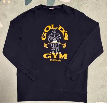 GOLD'S GYM 블랙 맨투맨 XL 새상품급