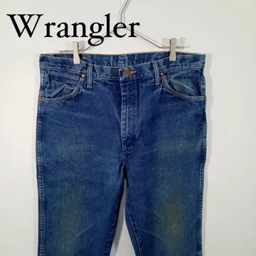 Wrangler 랭글러 스트레이트 데님 팬츠 청바지 파랑 36x34