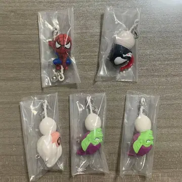 MARVEL 스파이더맨 웹업 마스코트 전 5종 중 4종 + 고블린