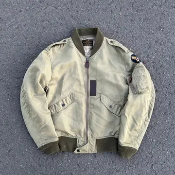HOUSTON 휴스턴 L-2B 플라이트 자켓 아메카지 40