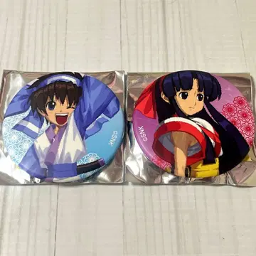 나코루루 리무루루 사무라이 스피리츠 사무스피 화지풍 캔뱃지 SNK 한정판