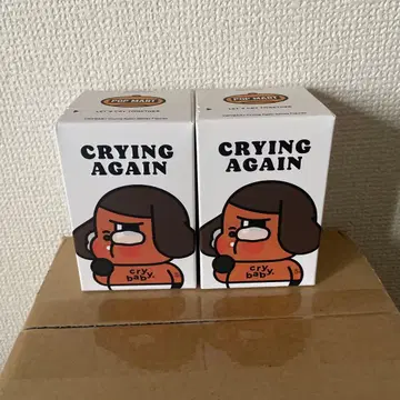 POP MART CRYBABY Crying Again 2개 세트
