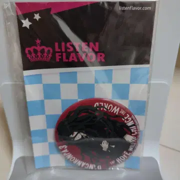단간론파 LISTEN FLAVOR 카무쿠라 이즈루 캔뱃지