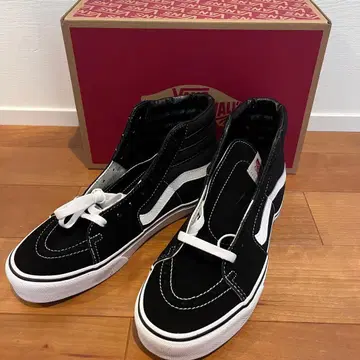 새상품 정품 VANS SK8-Hi 사이즈 26.5cm 반스 블랙