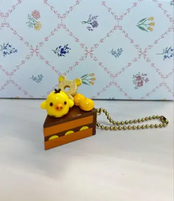 리락쿠마 케이크 키링