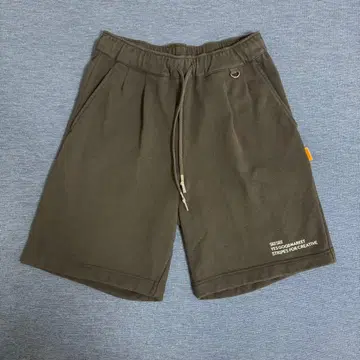 YGM x SEE SEE x S.F.C 와이드 스웻 쇼츠 블랙 M