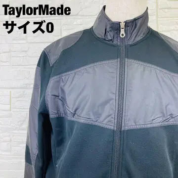 TaylorMade 블랙 집업 자켓 사이즈 O 골프 [ 2486 ]