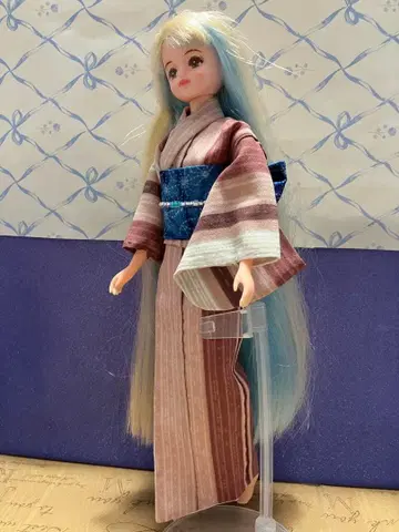 27cm 인형 #리카짱용 아웃핏 유카타 핸드메이드