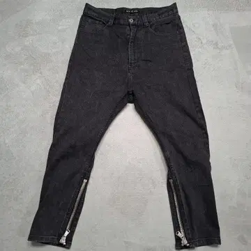[ NO ID. BLACK ] 데님 스키니 팬츠 블랙 M 스트레치