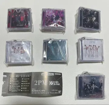 2PM 미니 CD 컬렉션 키링 7종 세트