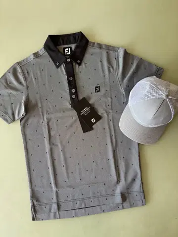 FOOTJOY 풋조이 피케 셔츠 TITLEIST 메쉬 캡 세트