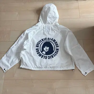 Hysteric Glamour 페이스 후드티 블루종