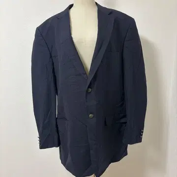 해외 구제 의류 빈티지 테일러드 자켓 블레이저 루즈핏 XL 네이비 소재