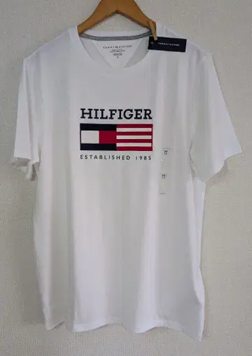 새상품 타미힐피거 남성용 TOMMY HILFIGER 반팔 T셔츠 M