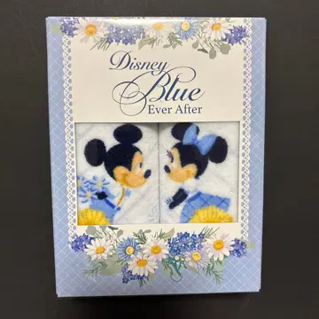 Disney Blue Ever After 이마바리 타월 미니 타월 세트