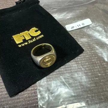 FTC 시그넷 반지 골드 x 실버 컬러