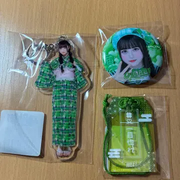 iLiFE! 아이라이프 와카바노아 아크릴 키링 캔뱃지 굿즈 세트 무도관