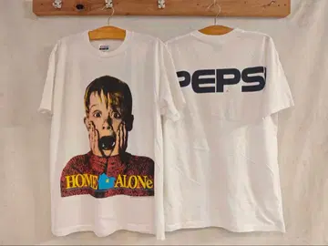 무비 HOME ALONE PEPSI 티셔츠 화이트