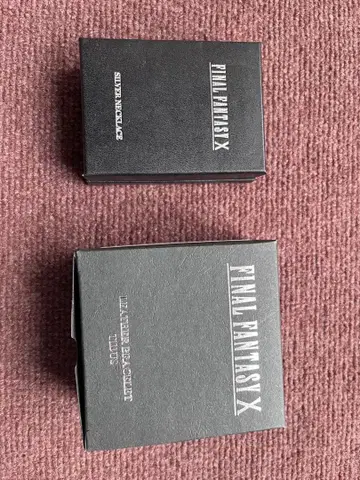 FINAL FANTASY X 실버 목걸이&팔찌