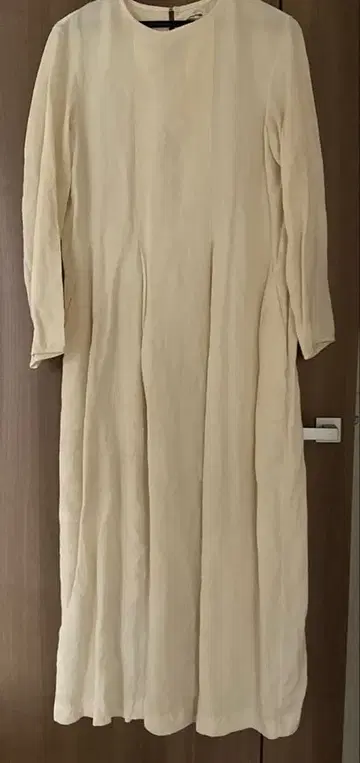 후미카우치다 린넨 롱 원피스