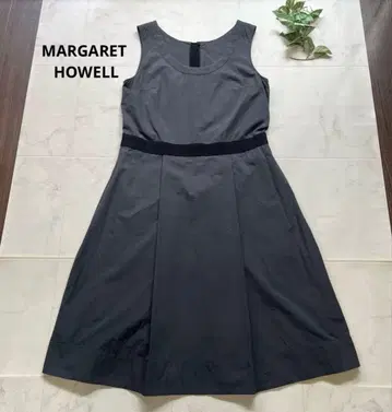 MARGARET HOWELL 코튼 슬리브리스 원피스 사이즈 2