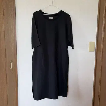 린넨 원피스 블랙 M