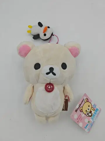 리락쿠마 코리락쿠마 마스코트 접이식 봉제 인형 백 에코백