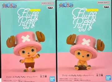 [ 미개봉 새상품 ] 원피스 Fluffy Puffy 초파 전 2종 세트