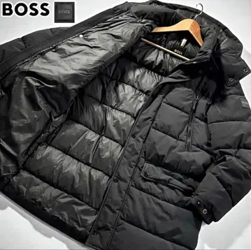 HUGO BOSS 휴고보스 다운 블랙 현행 모델 컨디션 최상 50 XL