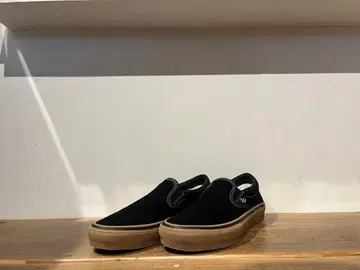 VANS SKATE SLIPON 블랙 검솔 US 정품 27.5cm