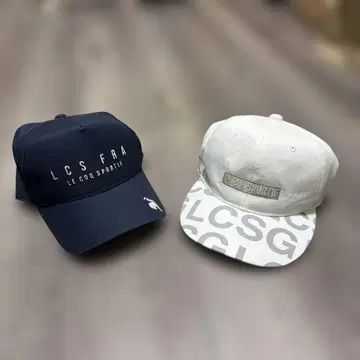 르꼬끄 스포르티브 골프 캡 2개 세트 남성용