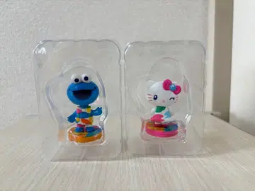 usj 컬렉터블 피규어 쿠키 몬스터 키티 25주년