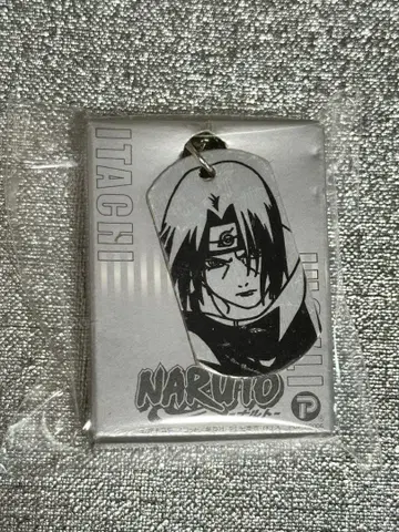 NARUTO 나루토 메탈 플레이트 우치하 이타치 키링