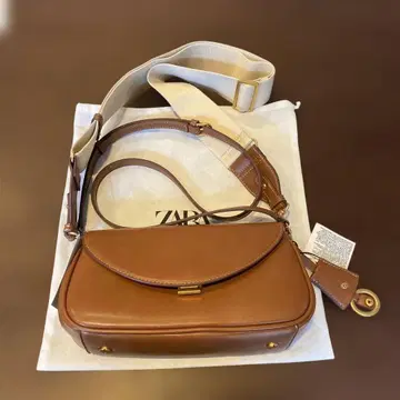 미사용 새상품 ZARA 숄더백 브라운