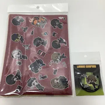 [ 미개봉 ] Limbus Company 플랫 파우치 캔뱃지 싱클레어