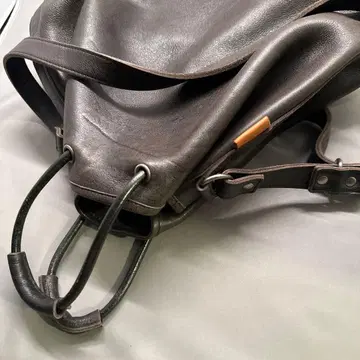 Hender Scheme KUDU 가죽 복조리형 숄더백 블랙