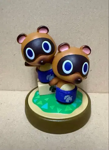 amiibo 동물의 숲 마메키치&밤돌이 피규어