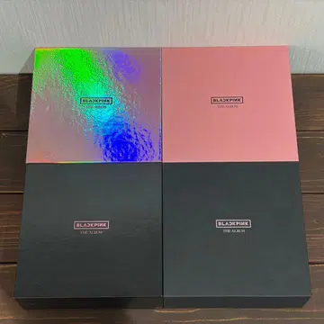 BLACKPINK THE ALBUM 4가지 형태 세트