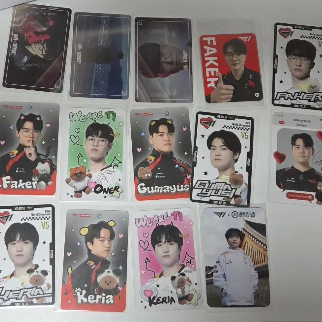 T1 Keria フォトカード AUTHENTIC] T1 KERIA PHOTOCARD RYU MIN SEOK