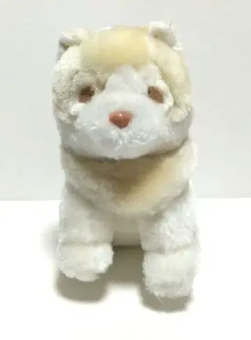 세계 명작 극장 플랜더스의 개 하얀 봉제 인형 파트라슈 레트로 1996