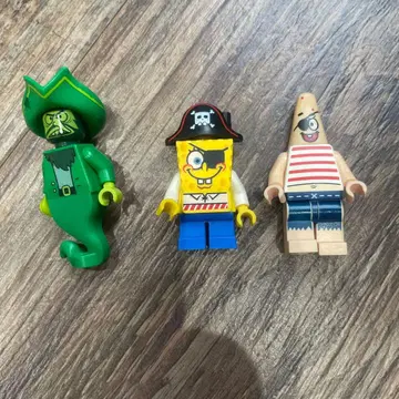 LEGO 스펀지밥 미니 피규어 3개 세트 정품 3817