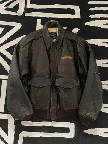 90's AVIREX A-2 가죽 자켓