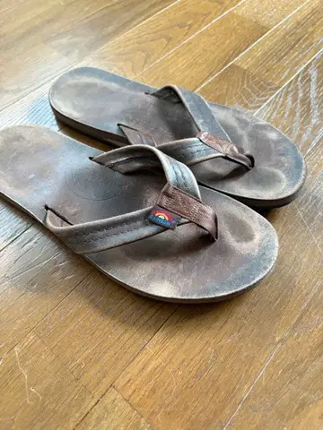 [ Rainbow Sandals ] 레인보우샌들 가죽