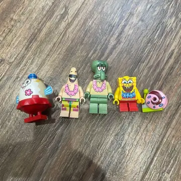 LEGO 스펀지밥 미니 피규어 5체 세트 3818
