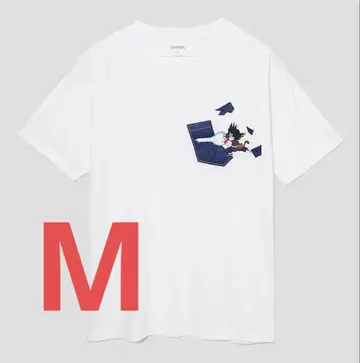 M 사이즈 드래곤볼 [ 에네르기파 ] T셔츠 그라니프 겐키다마츠리