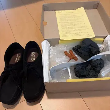Clarks Originals 왈라비 블랙 23.5cm